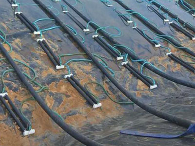 懸掛鏈曝氣器安裝過程中出現(xiàn)的情況和解決方法