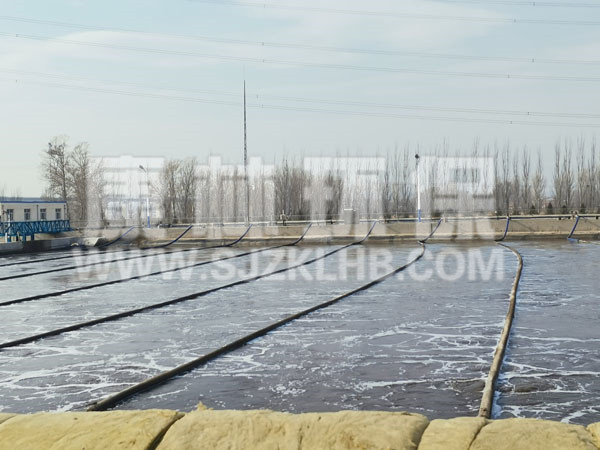 內(nèi)蒙污水處理廠懸掛鏈曝氣器安裝現(xiàn)場 內(nèi)蒙污水處理廠懸掛鏈曝氣器安裝現(xiàn)場